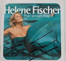Helene Fischer CD Autogramm Original Signiert Autograph Signed Doppel CD