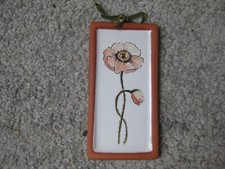 Terracotta/ Ton-Wandanhänger