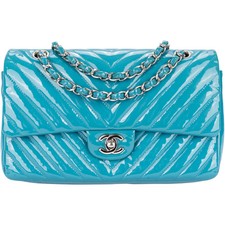 Chanel Turquoise Quilted