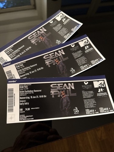 Tickets für sean paul in - tickets,