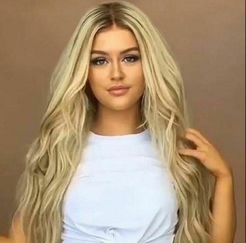 70cm damen perücke wie - damen,