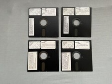 4 Stück Disketten 5 1/4 Zoll