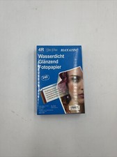 100 Blatt Fotopapier 240g/m² weiß Glänzend Tintendrucker 4R / 10x15cm Fotokarten