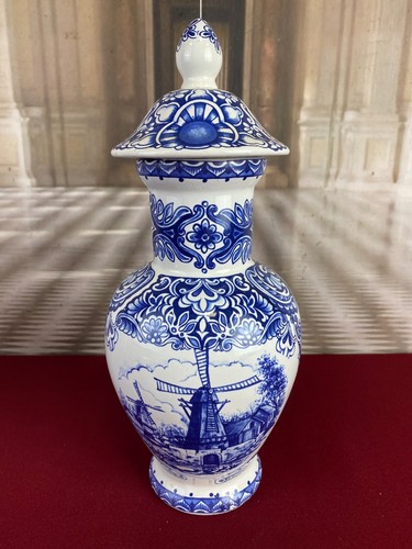 Deckelvase keramik vase - keramik,