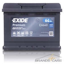 EXIDE AUTOBATTERIE 12V 64Ah