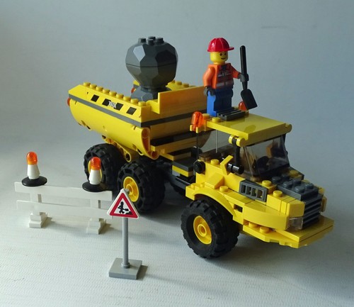 Lego city 7631 kipplaster - city,
