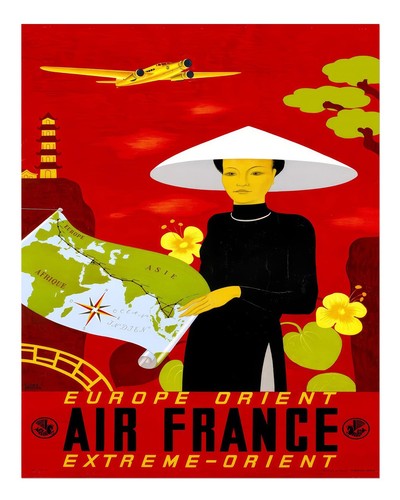Vintage reise wandbild poster - vintage,