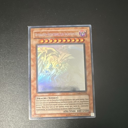 Oh rotdrachen - yu-gi-oh,