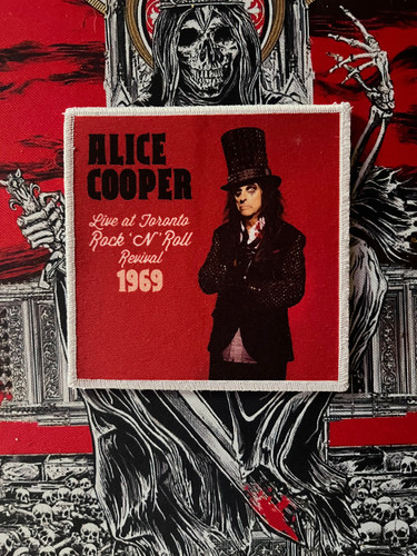 Alice cooper patch - alice, aufnaher