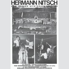 Hermann Nitsch: Das Orgien Mysterien Theater 1975. Plakat 50. Aktion