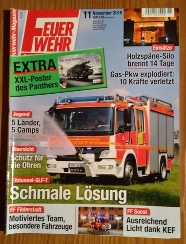 Feuerwehr magazin november - feuerwehr-magazin,