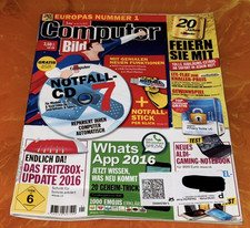 Computer Bild mit CD Ausgabe 1/2016