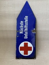 Altes Emailleschild Rotes