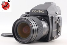 【EXC+5】 Contax 645 AE Finder Film Camera 45mm f2.8 Lens 120 Film Back From...