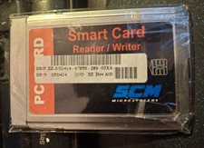 PCMCIA SCM SCR 201 Chipkartenreader Smart Card Reader Original verpackt