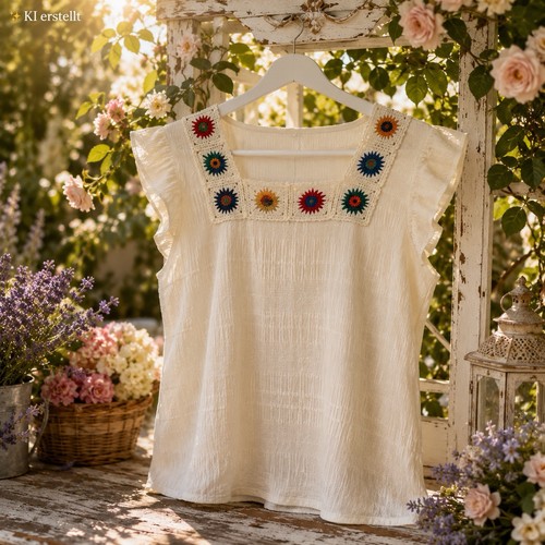Damen bluse weiß stickerei - bluse,