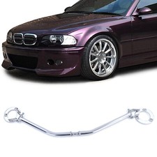 Aluminium Domstrebe vorne 3tlg poliert passend für BMW 3er E46 316 318 ab 98