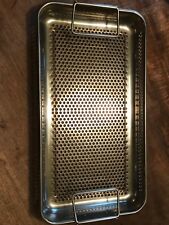 Siebkorb - Sterilisationsbehälter - Instumentenkorb,  Edelstahl - 18/8 martinit