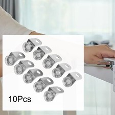 10 Stück Regalträger Stahl Nieten Klammer Kleiderschränke Schrank Trennwand T