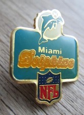 American Football - Super Bowl -  Miami Dolphins - Logo als Pin - Kult!