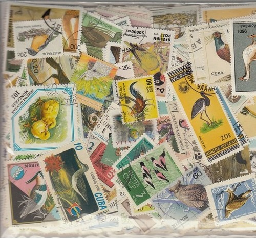 500 verschiedene briefmarken - 500,