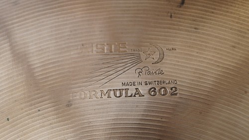 Vintage paiste formula 602 - formula,