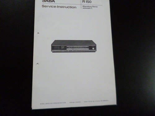 Original service manual - original,