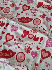 Kinder Bettwäsche mit Herz Motiv+2 rote Kopfkissen ca 80x40 