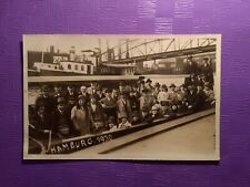 Foto AK antik alt Schiff Boot