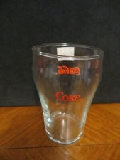 Kleines Coca-Cola Glas USA 0,1l rote Schrift glass verre lot d
