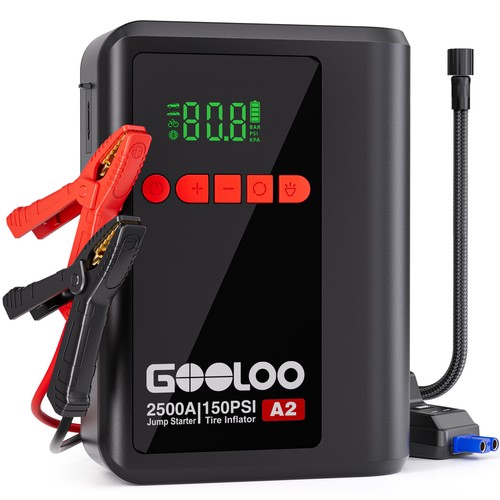 Gooloo 2500a starthilfe 12v - a2,