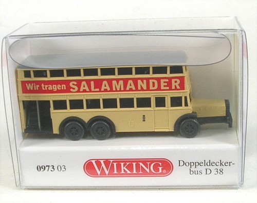 Wiking doppeldecker bus 38 - wiking,