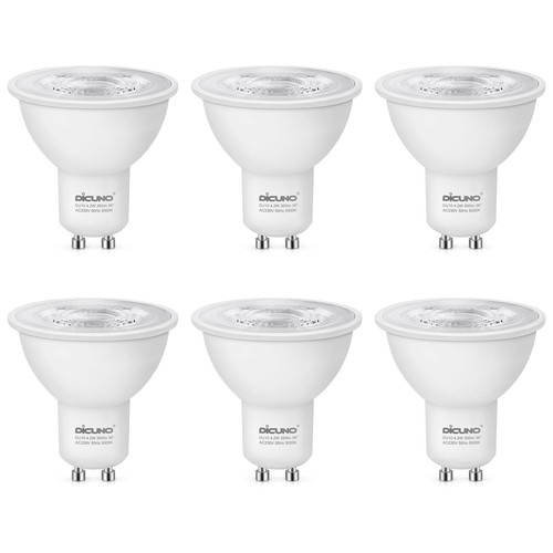 Dicuno dimmbare gu10 led - gu10,
