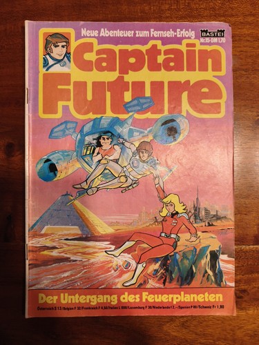 Captain future comic - comic, bastei