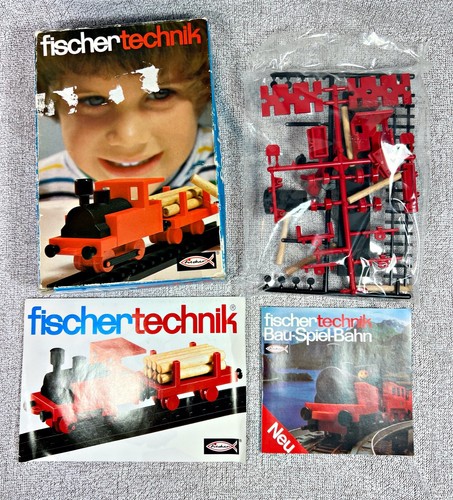 Fischertechnik zug bau spiel - bau,