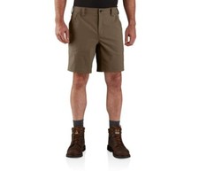 Carhartt Herren Cargo Arbeitsshorts, Lightweight, Tarmac, Stretch Ripstop Gewebe