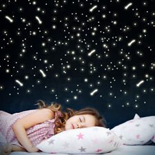 Wandkings fluoreszierende Leuchtaufkleber Sterne & Sternschnuppen 320 Stück