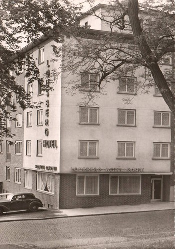 Bad aachen saarstr - ak,
