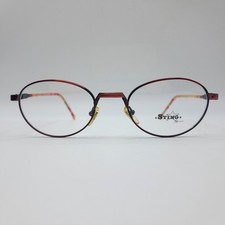 Sting Vintage NOS Brille 1091 Damen C841 Bordeaux/bunt 51□21