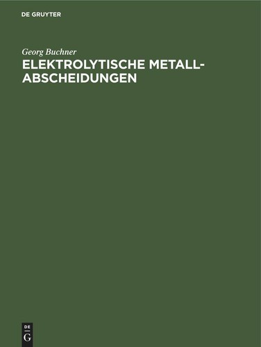 Elektrolytische
