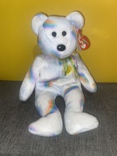 Original TY Beanie Babies Cheery der Regenbogenbär August 2000