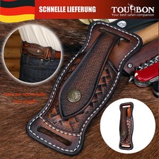 TOURBON Leder Klappmesser