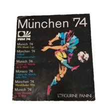 PANINI ALBUM MÜNCHEN 74 1974 KOMPLETT FULL ORIGINAL