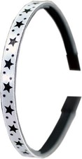 Black stars sterne allover - black,