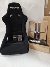 Recaro Pole Stoff-Velour inkl. Rennadapter und Sitzschiene Recaro,  Neu!!!!!