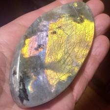 Gold Violett Labradorit