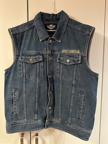 Harley davidson jeans weste - davidson,