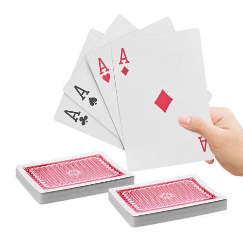 Jumbo spielkarten riesenkarten - jumbo,