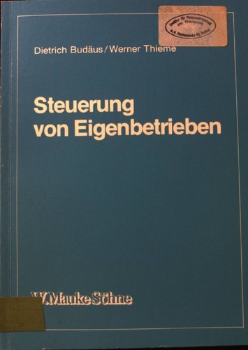 Steuerung von eigenbetrieben - steuerung,