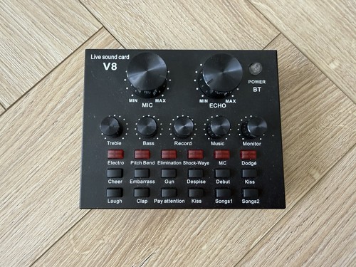 V8s live soundkarte one key - one,